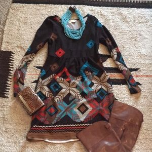 Winter sweater dress